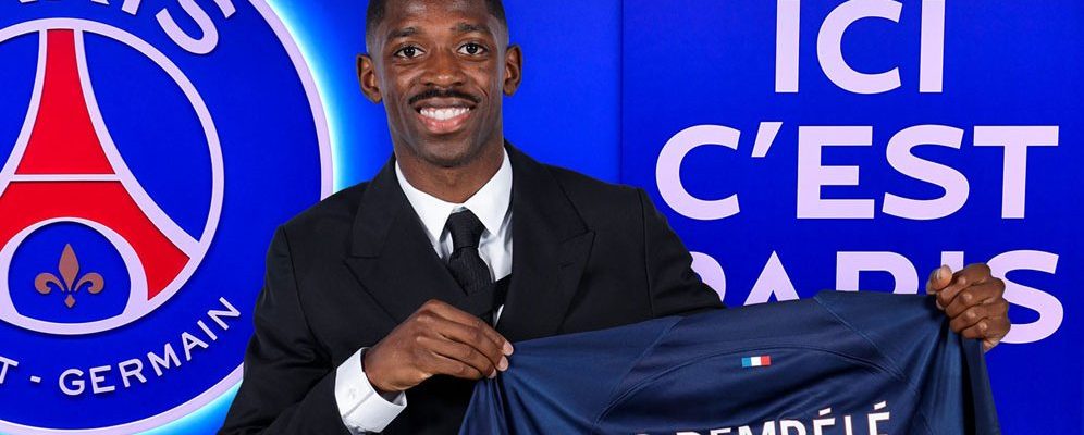 PSG Datangkan Ousmane Dembele Dari Barcelona