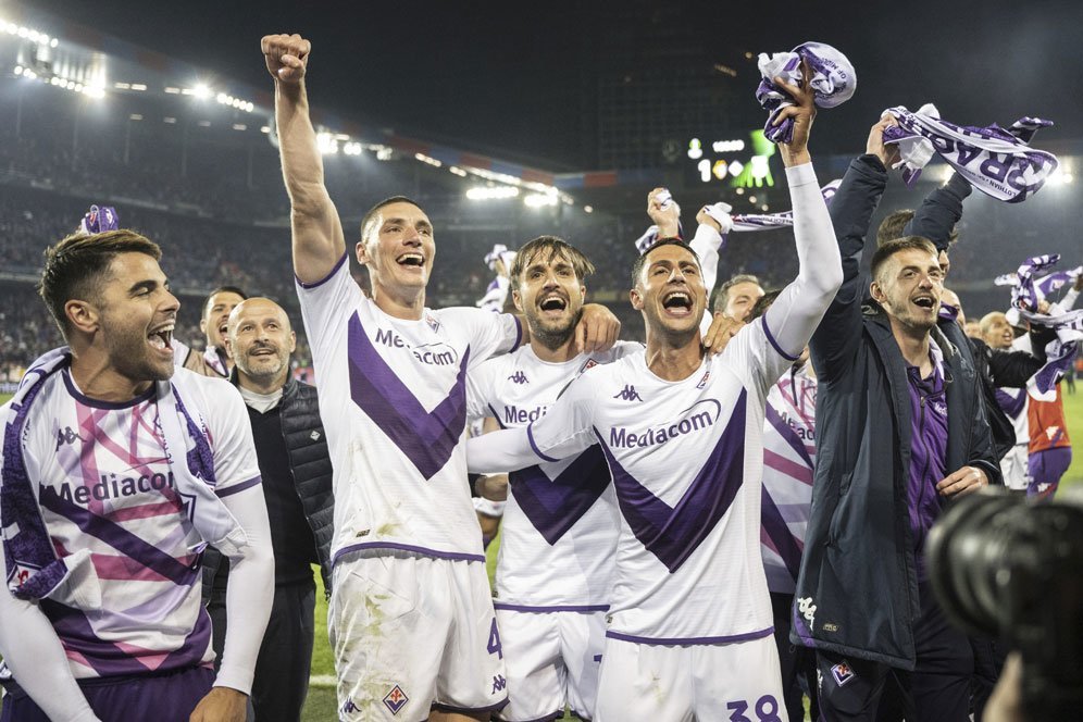 Final UEFA Olympiakos vs Fiorentina 30 Mei 2024
